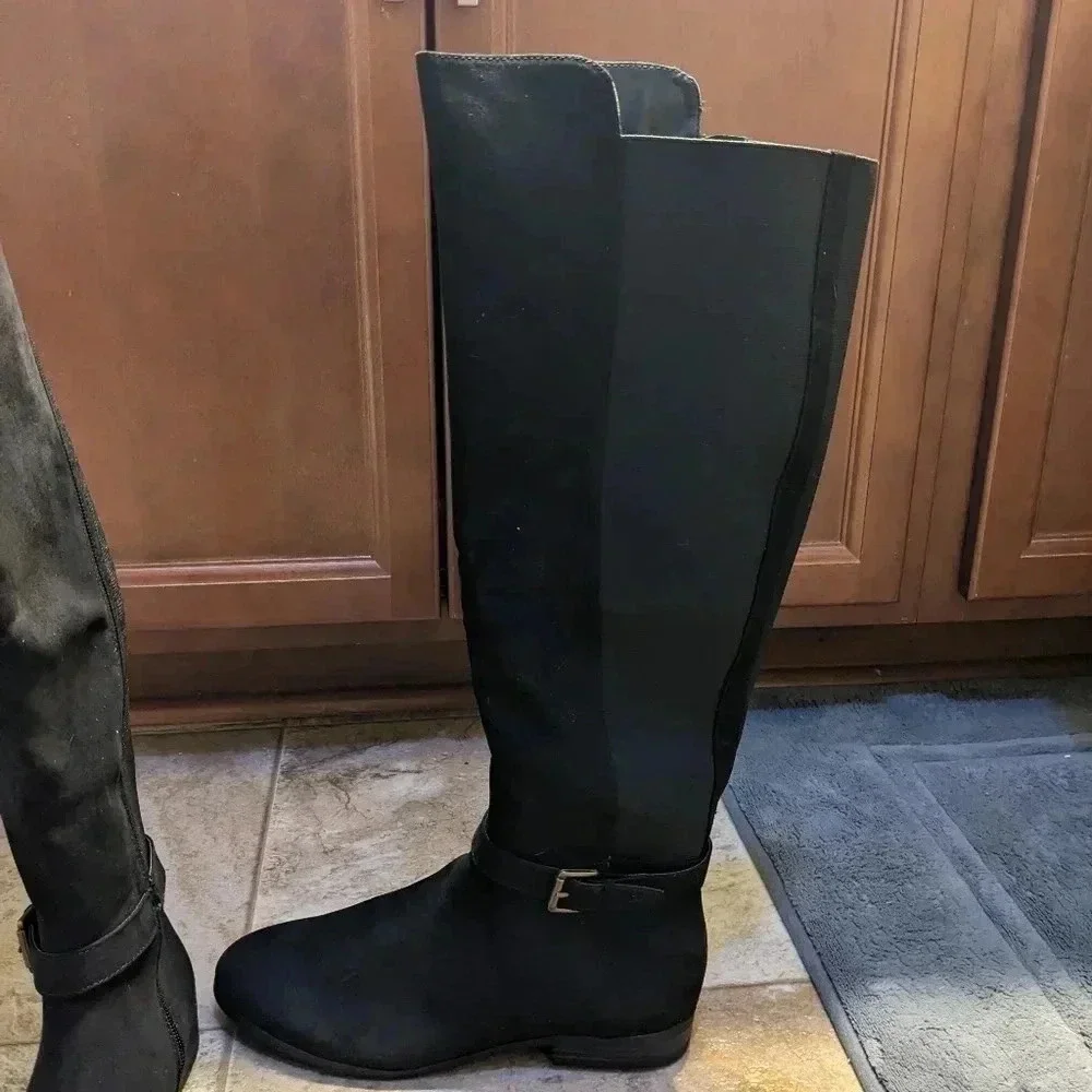 Style & Co Charlaa Buckle Over-The-Knee boot